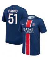 Paris Saint-Germain Willian Pacho #51 Kotipaita 2024-25 Lyhythihainen